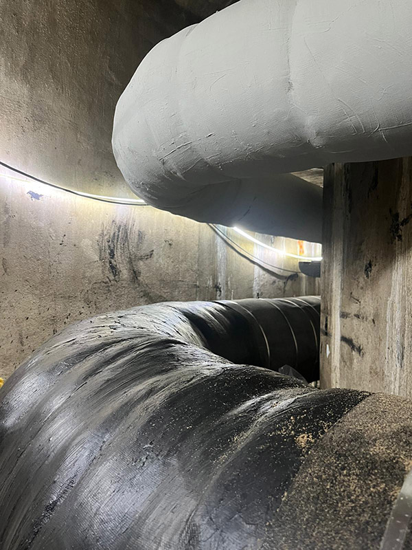 CPCU: travaux calorifugeage